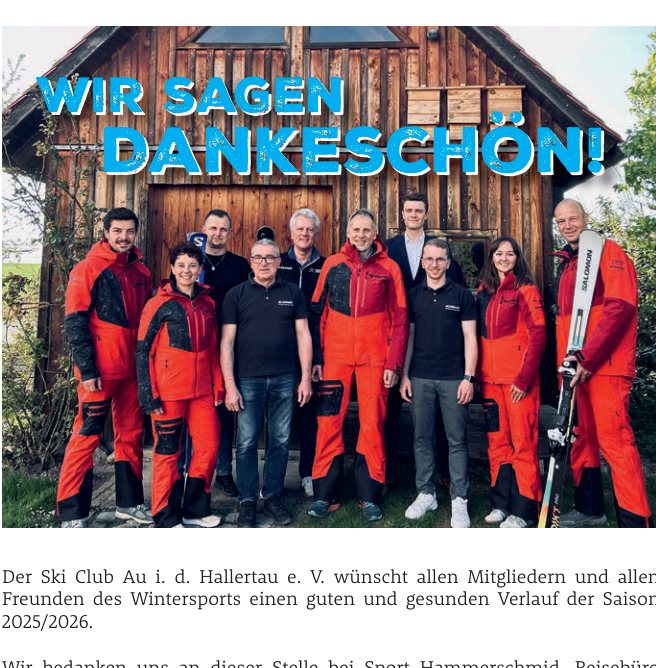 Skiclub-Team